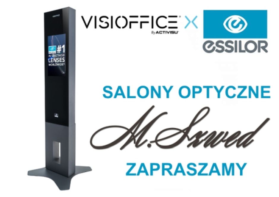 Urządzenie do wideocentracji VISIOFFICE X firmy Essilor